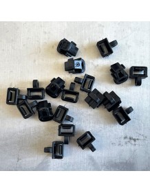 'Clic Gleiter HC3B mit Queröse in schwarz, ohne Haken, SIXO 6, Box à 100 Stk._1047